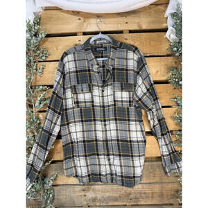 Ezekiel XL Plaid Flannel Button Down Long Sleeve Shirt
